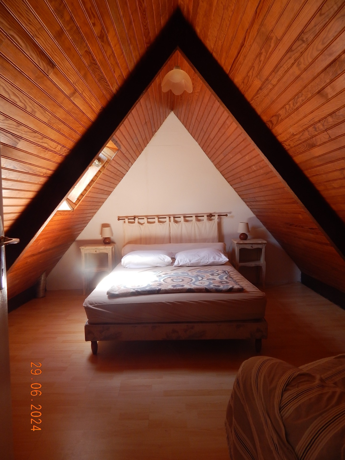 chambre à l'étage- lit 140 - penty